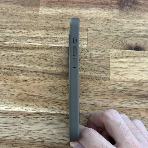 OEM Genuine Apple iPhone 15 Pro 6.1" Fine Woven Case in Taupe MagSafe - Picture 6 of 10